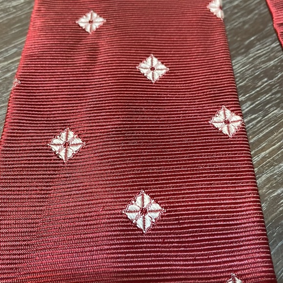 Botany 100% Acetate tie, necktie, burnt orange, 53” x 3 1/4” - Picture 2 of 6